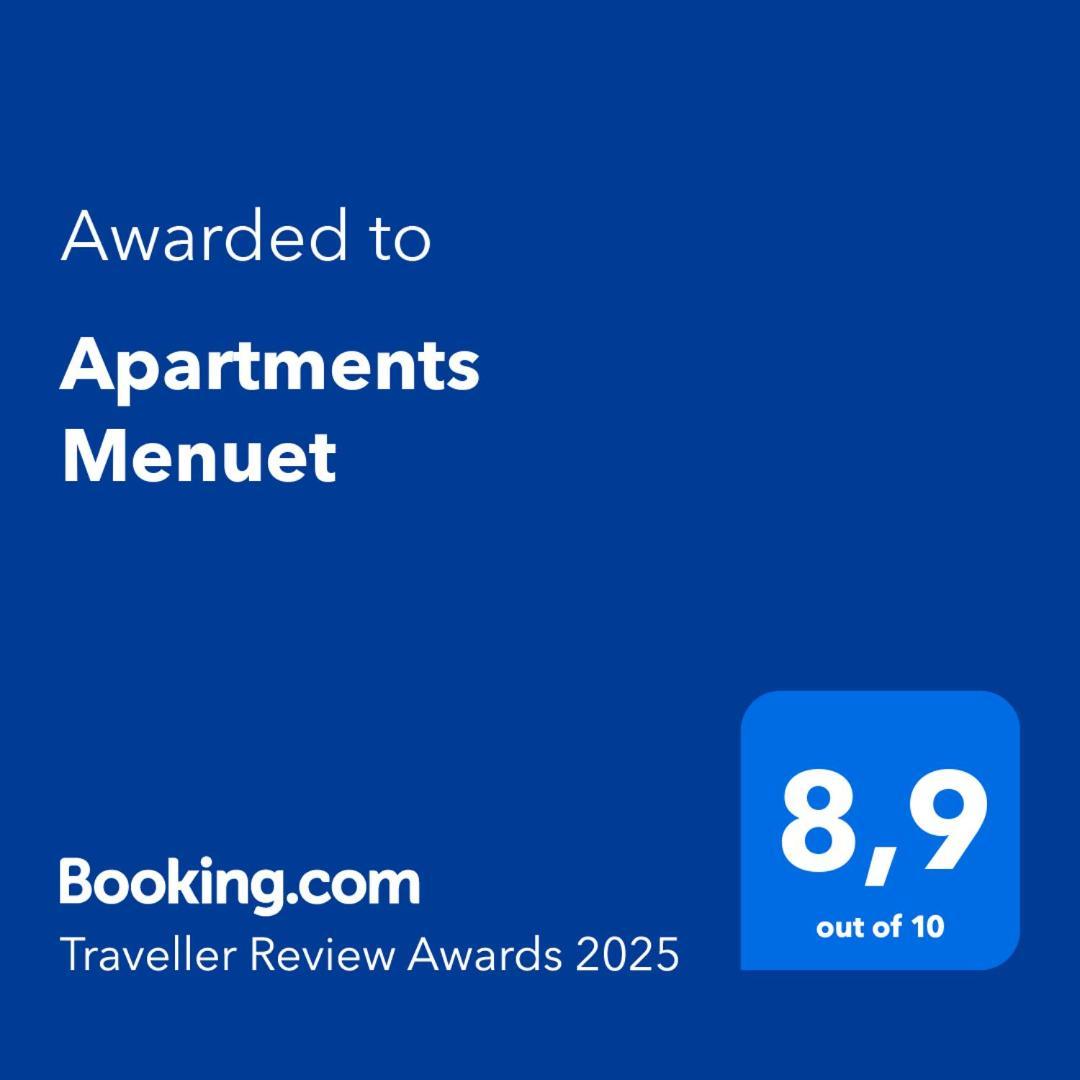 Apartments Menuet Budva Exterior foto